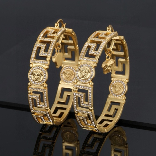 Replica Versace Earrings For Women #1252708, $40.00 USD, [ITEM#1252708], Replica Versace Earrings outlet from China