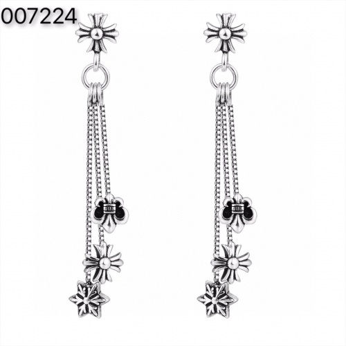 Replica Chrome Hearts Earrings For Women #1252816 $32.00 USD for Wholesale