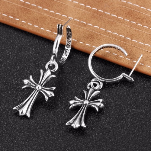 Replica Chrome Hearts Earrings For Women #1252817, $32.00 USD, [ITEM#1252817], Replica Chrome Hearts Earrings outlet from China