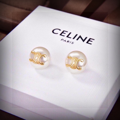 Replica Celine Earrings For Women #1252947, $27.00 USD, [ITEM#1252947], Replica Celine Earrings outlet from China