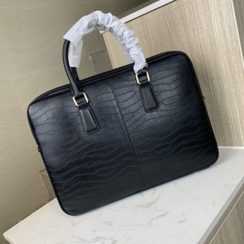 Replica Mont Blanc AAA Man Handbags #1252968 $160.00 USD for Wholesale