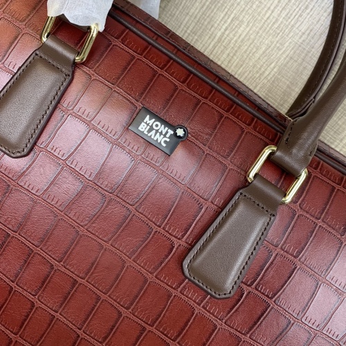 Replica Mont Blanc AAA Man Handbags #1252969 $160.00 USD for Wholesale