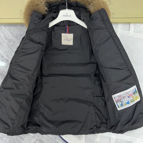 Replica Moncler Down Feather Coat Long Sleeved For Women #1253041 $202.00 USD for Wholesale