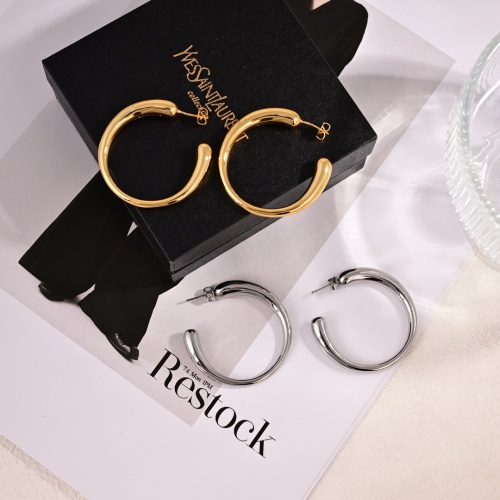 Replica Yves Saint Laurent YSL Earrings For Women #1253069 $27.00 USD for Wholesale