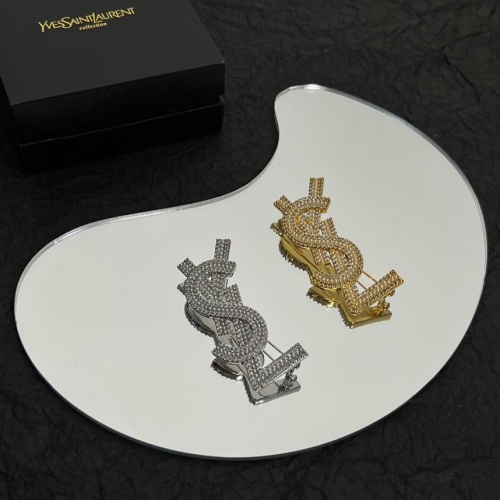 Replica Yves Saint Laurent Brooches For Women #1253131 $42.00 USD for Wholesale