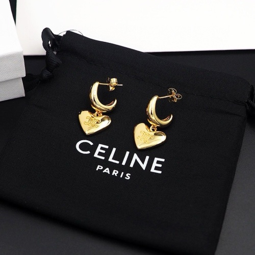 Replica Celine Earrings For Women #1253381 $25.00 USD for Wholesale