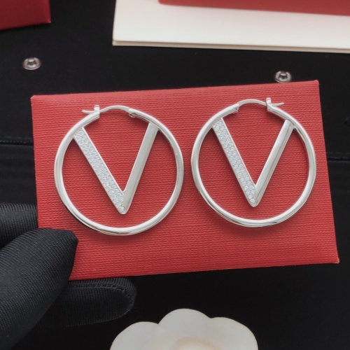 Replica Valentino Earrings For Women #1253737, $32.00 USD, [ITEM#1253737], Replica Valentino Earrings outlet from China