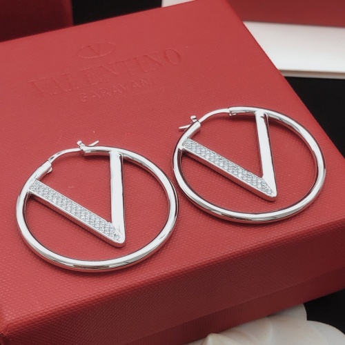 Replica Valentino Earrings For Women #1253737 $32.00 USD for Wholesale