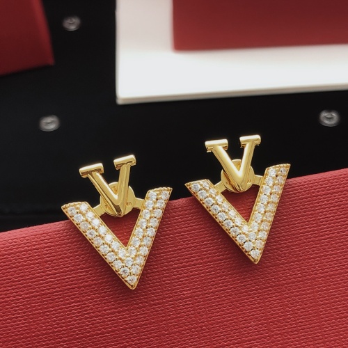 Replica Valentino Earrings For Women #1253760, $32.00 USD, [ITEM#1253760], Replica Valentino Earrings outlet from China