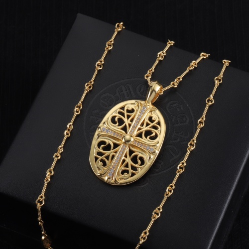 Replica Chrome Hearts Necklaces #1253927 $39.00 USD for Wholesale