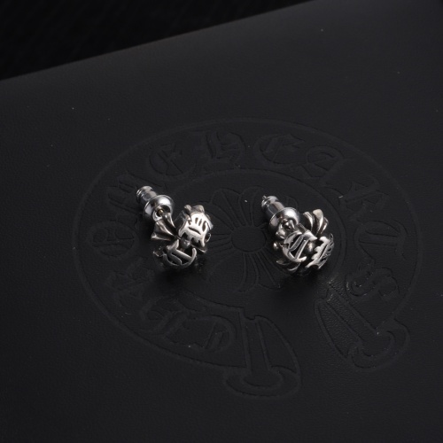 Replica Chrome Hearts Earrings #1253943 $32.00 USD for Wholesale