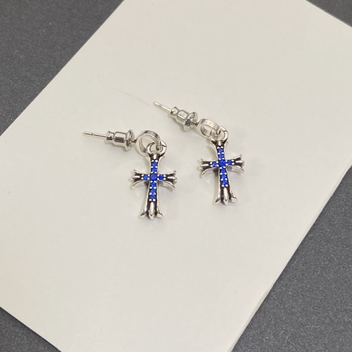 Replica Chrome Hearts Earrings For Women #1253997, $34.00 USD, [ITEM#1253997], Replica Chrome Hearts Earrings outlet from China