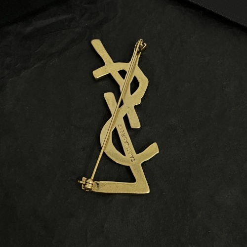 Replica Yves Saint Laurent Brooches For Women #1254023 $38.00 USD for Wholesale