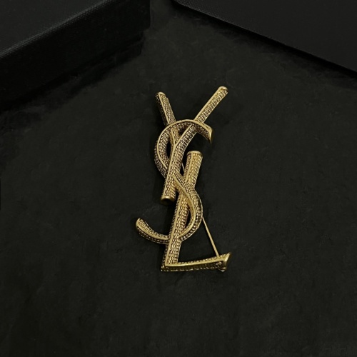 Replica Yves Saint Laurent Brooches For Women #1254031, $38.00 USD, [ITEM#1254031], Replica Yves Saint Laurent Brooches outlet from China