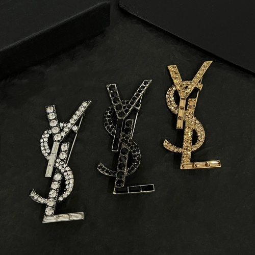 Replica Yves Saint Laurent Brooches For Women #1254032 $42.00 USD for Wholesale