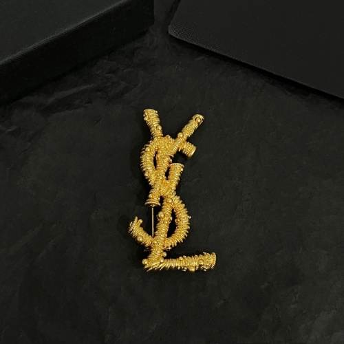 Replica Yves Saint Laurent Brooches For Women #1254037, $38.00 USD, [ITEM#1254037], Replica Yves Saint Laurent Brooches outlet from China