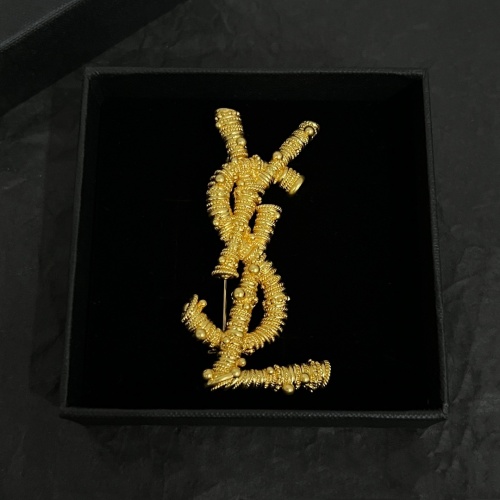 Replica Yves Saint Laurent Brooches For Women #1254037 $38.00 USD for Wholesale