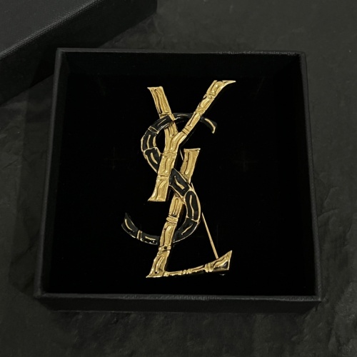 Replica Yves Saint Laurent Brooches For Women #1254038 $38.00 USD for Wholesale