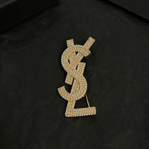 Replica Yves Saint Laurent Brooches For Women #1254042, $42.00 USD, [ITEM#1254042], Replica Yves Saint Laurent Brooches outlet from China