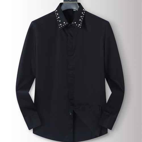 Replica Valentino Shirts Long Sleeved For Men #1254058, $48.00 USD, [ITEM#1254058], Replica Valentino Shirts outlet from China