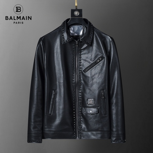 Replica Balmain Jackets Long Sleeved For Men #1254070, $92.00 USD, [ITEM#1254070], Replica Balmain Jackets outlet from China