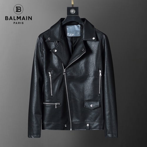 Replica Balmain Jackets Long Sleeved For Men #1254075, $92.00 USD, [ITEM#1254075], Replica Balmain Jackets outlet from China