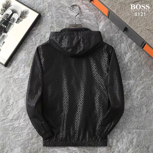 Replica Boss Jackets Long Sleeved For Men #1254089 $72.00 USD for Wholesale