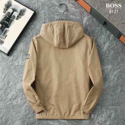 Replica Boss Jackets Long Sleeved For Men #1254096 $72.00 USD for Wholesale