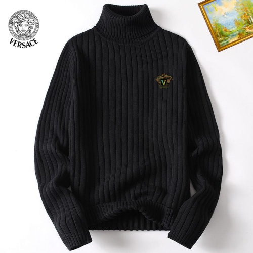 Replica Versace Sweaters Long Sleeved For Men #1254141, $40.00 USD, [ITEM#1254141], Replica Versace Sweaters outlet from China