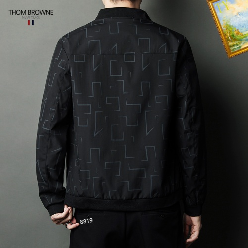 Replica Thom Browne Jackets Long Sleeved For Men #1254259 $60.00 USD for Wholesale