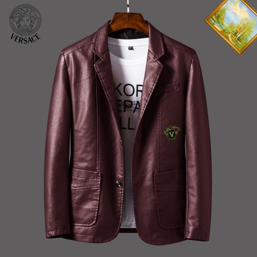 Replica Versace Jackets Long Sleeved For Men #1254493, $60.00 USD, [ITEM#1254493], Replica Versace Jackets outlet from China