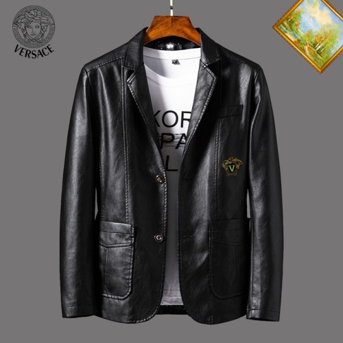 Replica Versace Jackets Long Sleeved For Men #1254494, $60.00 USD, [ITEM#1254494], Replica Versace Jackets outlet from China