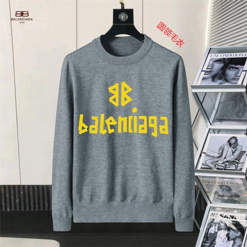 Replica Balenciaga Sweaters Long Sleeved For Men #1254637, $45.00 USD, [ITEM#1254637], Replica Balenciaga Sweaters outlet from China