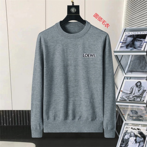 Replica LOEWE Sweaters Long Sleeved For Men #1254656, $45.00 USD, [ITEM#1254656], Replica LOEWE Sweaters outlet from China