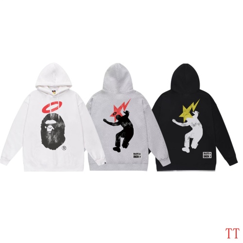 Replica Bape Hoodies Long Sleeved For Unisex #1254785 $42.00 USD for Wholesale