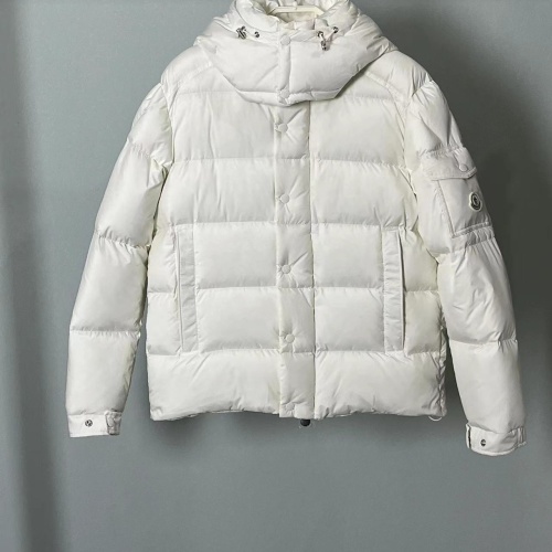 Replica Moncler Down Feather Coat Long Sleeved For Unisex #1254846 $162.00 USD for Wholesale