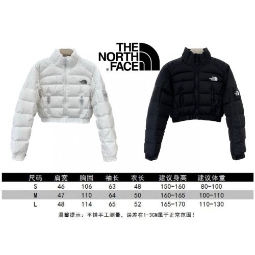 Replica The North Face Down Feather Coat Long Sleeved For Women #1254860 $125.00 USD for Wholesale