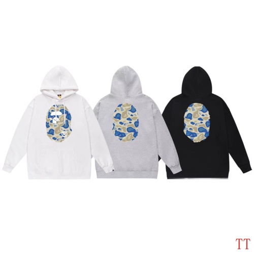 Replica Bape Hoodies Long Sleeved For Unisex #1254974 $42.00 USD for Wholesale