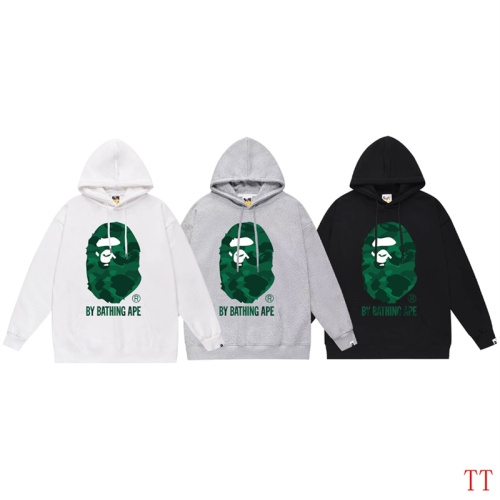 Replica Bape Hoodies Long Sleeved For Unisex #1255029 $42.00 USD for Wholesale