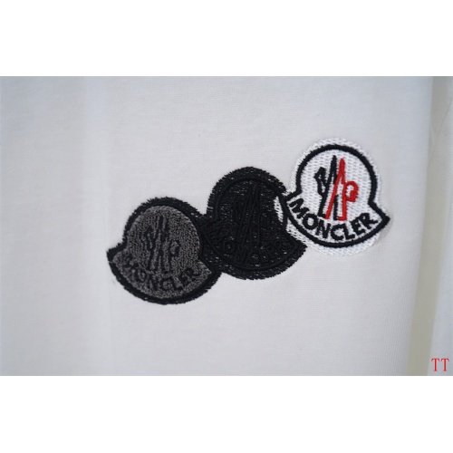 Replica Moncler T-Shirts Short Sleeved For Unisex #1255053 $32.00 USD for Wholesale