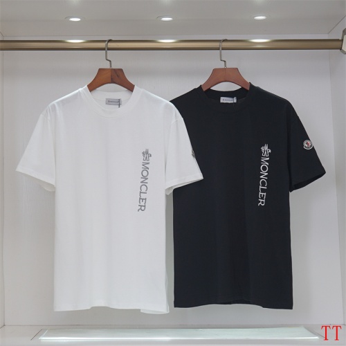 Replica Moncler T-Shirts Short Sleeved For Unisex #1255059 $32.00 USD for Wholesale