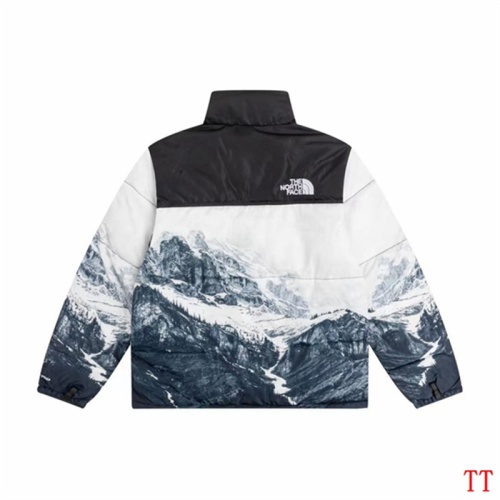 Replica The North Face Down Feather Coat Long Sleeved For Men #1255110 $64.00 USD for Wholesale