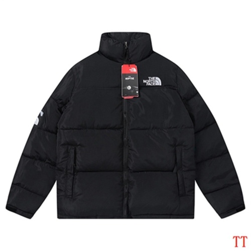 Replica The North Face Down Feather Coat Long Sleeved For Men #1255113 $64.00 USD for Wholesale