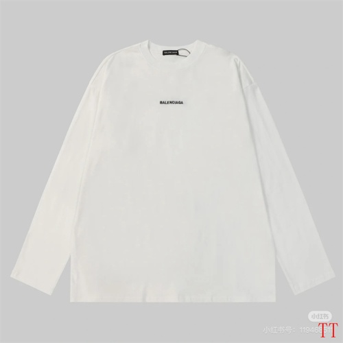 Replica Balenciaga T-Shirts Long Sleeved For Unisex #1255120, $45.00 USD, [ITEM#1255120], Replica Balenciaga T-Shirts outlet from China