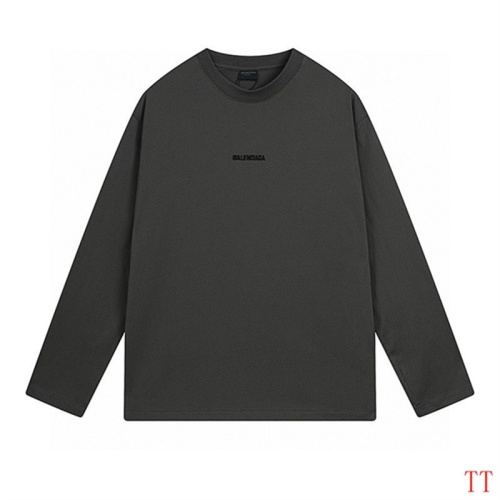 Replica Balenciaga T-Shirts Long Sleeved For Unisex #1255122, $45.00 USD, [ITEM#1255122], Replica Balenciaga T-Shirts outlet from China