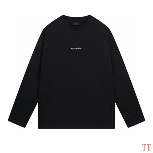 Replica Balenciaga T-Shirts Long Sleeved For Unisex #1255125, $45.00 USD, [ITEM#1255125], Replica Balenciaga T-Shirts outlet from China