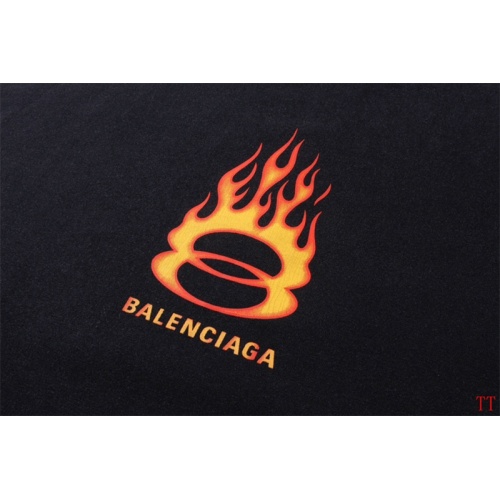 Replica Balenciaga T-Shirts Long Sleeved For Unisex #1255137 $45.00 USD for Wholesale