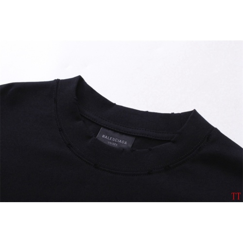 Replica Balenciaga T-Shirts Long Sleeved For Unisex #1255141 $45.00 USD for Wholesale