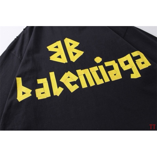 Replica Balenciaga T-Shirts Long Sleeved For Unisex #1255155 $45.00 USD for Wholesale