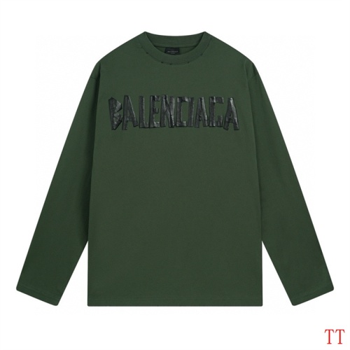 Replica Balenciaga T-Shirts Long Sleeved For Unisex #1255157, $45.00 USD, [ITEM#1255157], Replica Balenciaga T-Shirts outlet from China